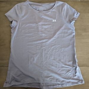Purple Under Armour Workout Top, Sz XL